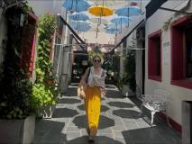 Emilia Clarke em viagem pela América Latina