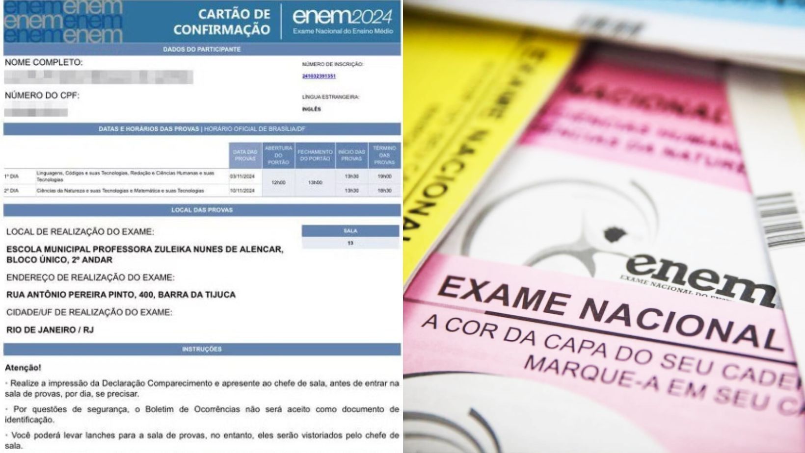 Enem 2024: dá para trocar o lugar de prova? Veja o que diz o Inep