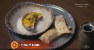 Entrada servida por Daniela