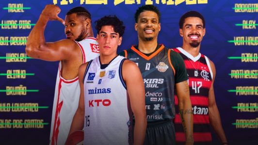 Os capitães dos quatro times que jogarão no Jogo das Estrelas do NBB