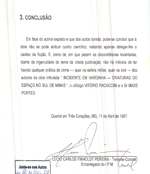 Inquérito concluiu que ET de Varginha nunca existiu 