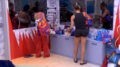 Sisters trocam de quarto no BBB 25