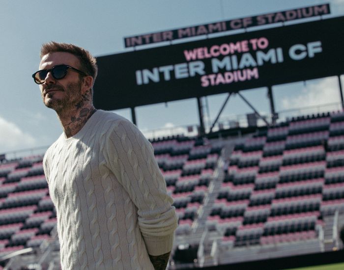 David Beckham, ídolo do Manchester United e dono do Inter Miami