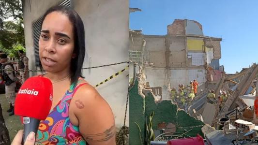 Ex-cuidadora diz ter ouvido estrondo antes de desabamento de asilo em BH