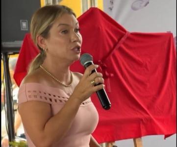 Prefeita Leandra Guedes fez desabafo sobre violência contra mulheres