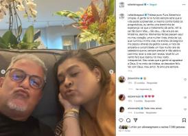 Ex-marido de Preta Gil lamenta morte da cantora 'Vai com Deus, meu amor. Te amo'.