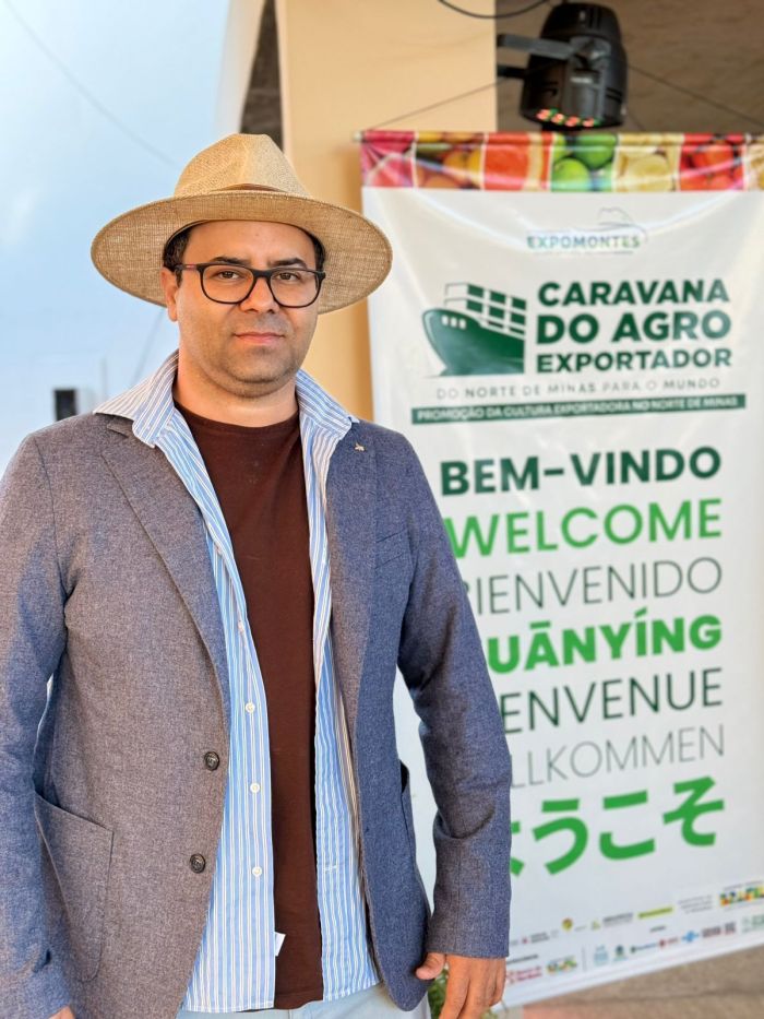 Produtor rural, Daniel Mendes Vieira, participou da Caravana do Agro Exportador Produtor rural, Daniel Mendes Vieira, participou da Caravana do Agro Exportador