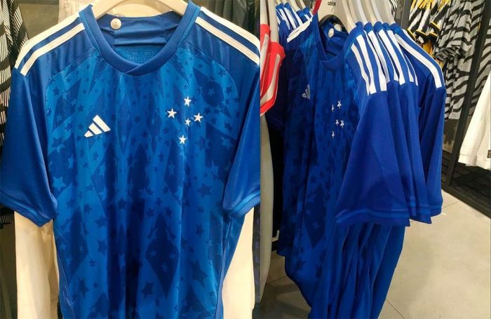 Suposta nova camisa do Cruzeiro para 2024 vazou nas redes sociais