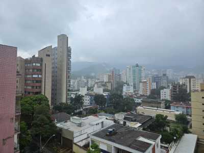 Chuva no bairro Serra