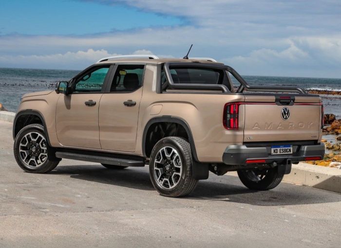 Projeção Nova VW Amarok
