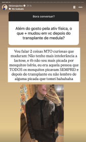 Fabiana Justus abriu caixinha de perguntas em seu Instagram