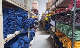 Estoque de camisas na Fábrica Chico Rei Foto Roberta Oliveira Itatiaia
