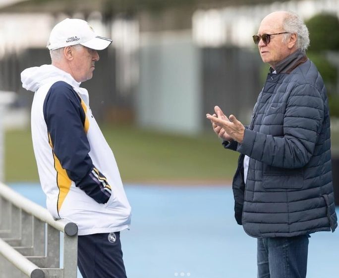 Amigo de Ancelloti, Falcão conta por que técnico do Real Madrid não aceitou Seleção