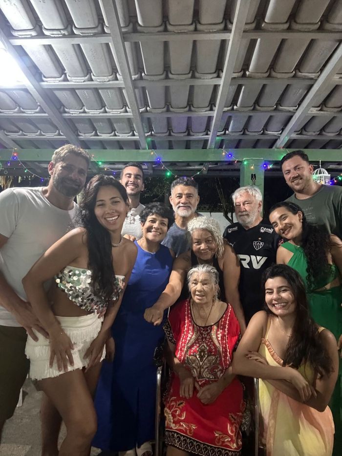 Família de Paula no Espírito Santo, onde peixe com dente foi comprado.