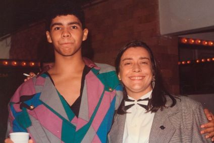 Gilberto Gil publicou fotos com Sandra Gadelha e os filhos ainda crianças