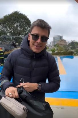 Rodrigo Faro participou do Encontro com Patrícia Poeta
