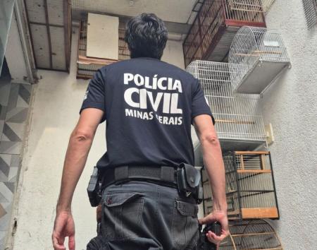 PCMG apreende 23 aves silvestres mantidas ilegalmente em Belo Horizonte