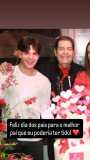 Faustão e o filho caçula, Rodrigo Silva