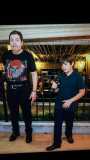 Faustão e o filho caçula, Rodrigo Silva