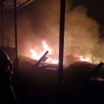 Incêndio destrói 39 veículos em Boa Esperança