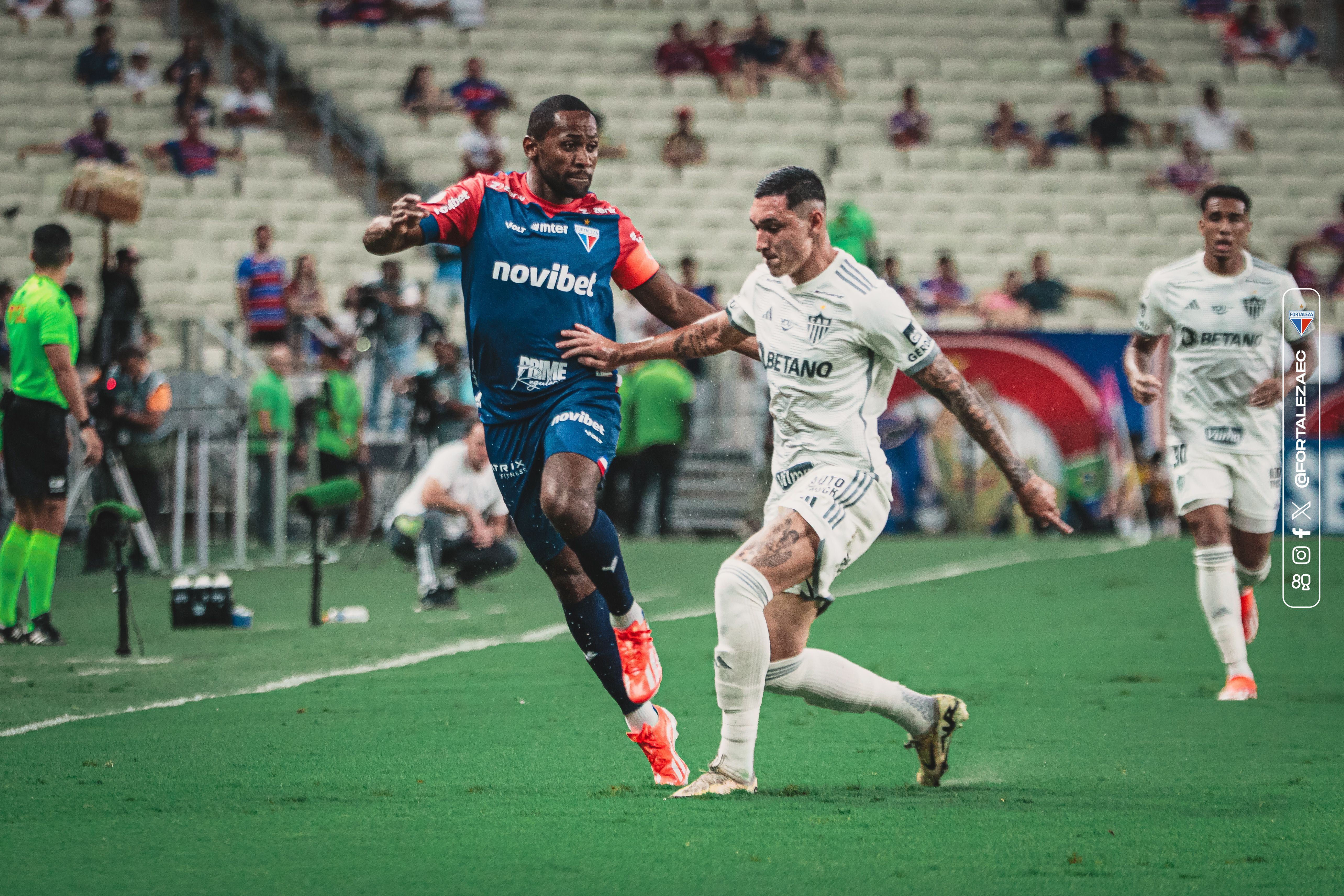 Fortaleza perde jogadores importantes para enfrentar o Palmeiras pelo Brasileiro