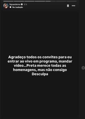 Fe Paes Leme e Preta são amigas de longa data