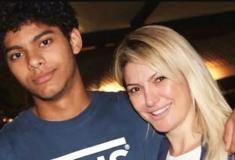 Fernando Almeida em Vale Tudo, com Camila Pitanga e filho