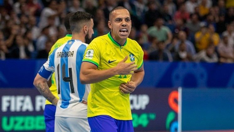 Brasil vence Argentina e é hexacampeão da Copa do Mundo de Futsal