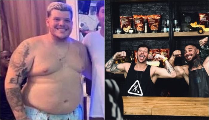 Ferrugem exibe antes e depois