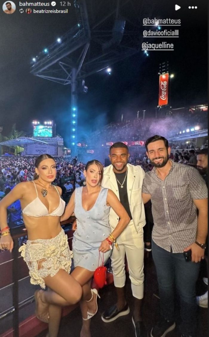 Campeão do BBB 24, Davi aparece coladinho com Jaquelline Grohalski, da Fazenda 15, em Parintins