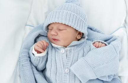 Gabriel, filho recém-nascido de Arthur Aguiar e Jheny Santucci