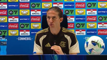 Filipe Luis analisou desempenho do Flamengo
