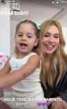 Maria Flor está completando três anos