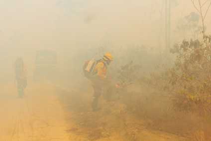Incêndio na Floresta Nacional de Brasília