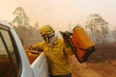 Incêndio na Floresta Nacional de Brasília