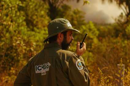 Incêndio na Floresta Nacional de Brasília