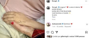 Flora lamentou a morte de Preta