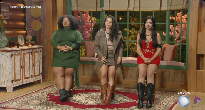 Flora, Gizelly e Vanessa