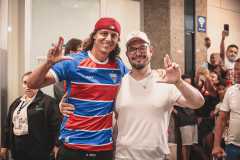 Zagueiro David Luiz desembarca em Fortaleza para assinar com o Fortaleza