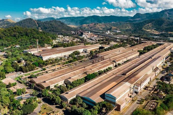 Vista aérea Aperam Timóteo