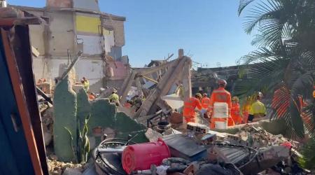 Imagens mostram estado do lar de idosos que desabou nesta quinta-feira (5) em Belo Horizonte