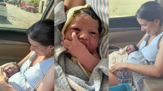 Mãe é obstetra e relatou que trabalho de parto durou apenas 30 minutos