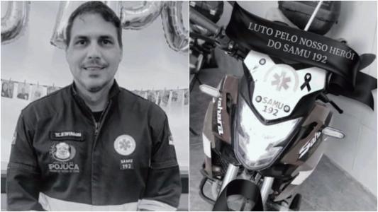 Arlan Monteiro da Silva, de 39 anos, dirigia uma 'motolância' quando se envolveu em um acidente de trânsito