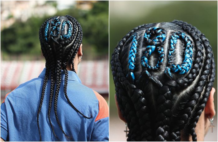 Byanca Brasil inova em penteado para campanha contra a violência de gênero
