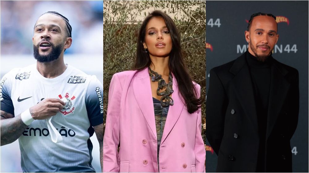 Memphis Depay interage com ex-BBB cobiçada também por Lewis Hamilton; entenda