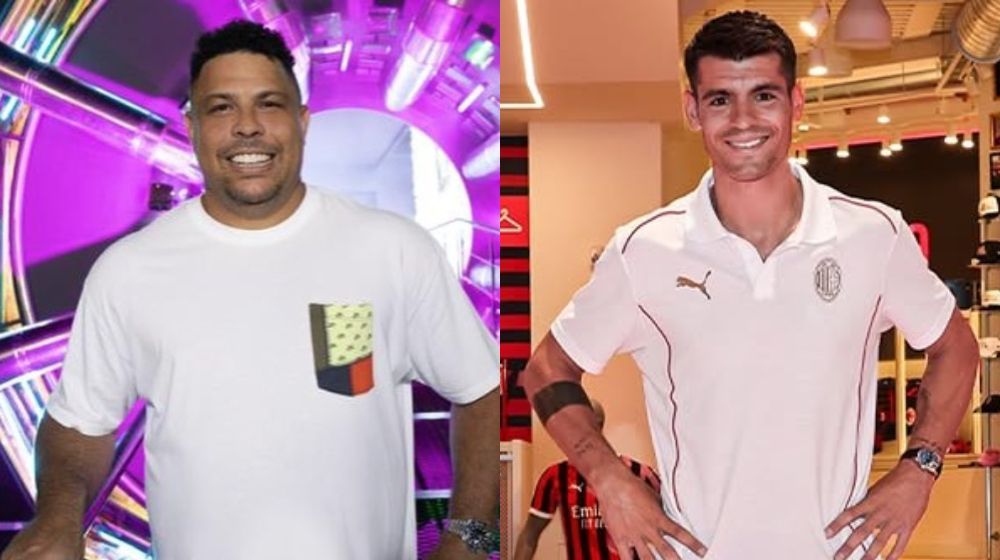 Atacante do Milan revela ter ganho ‘noitada’ com Ronaldo de presente; entenda