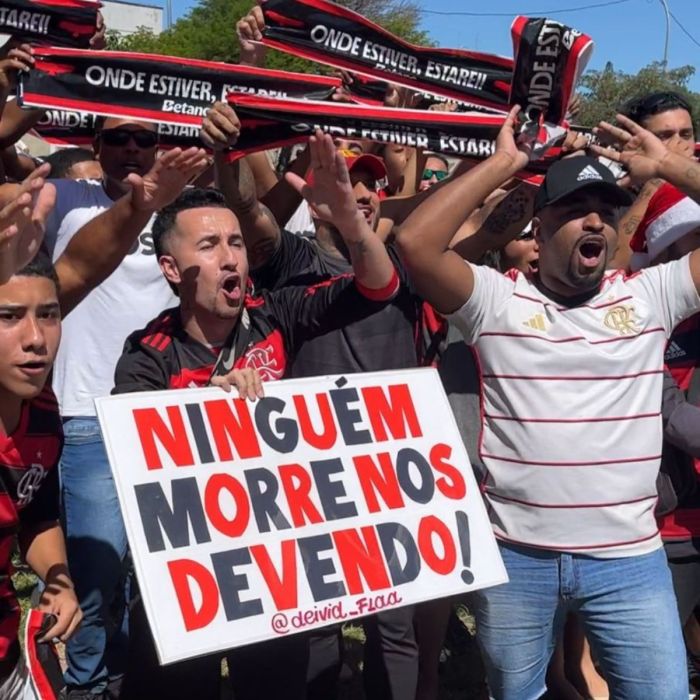 'Ninguém morre nos devendo': torcida do Flamengo quer vingar derrota na final da Libertadores de 2021