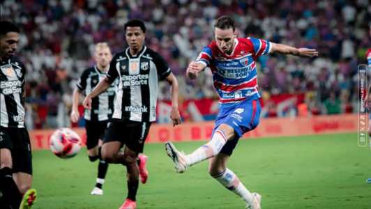 Ceará e Fortaleza empataram por 1 a 1 no jogo de ida da final do Cearense