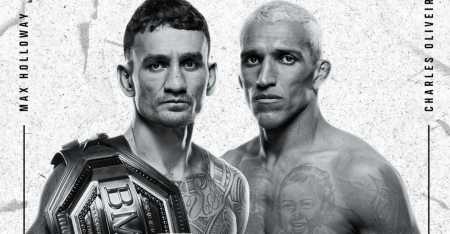Max Holloway e Charles do Bronxs disputarão neste sábado (7) o cinturão BMF do UFC