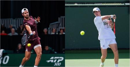 Karen Khachanov e João Fonseca se enfrentarão no Masters 1000 de Indian Wells